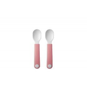 Mepal Set oefenlepel Mio 2 stuks - deep pink