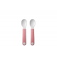 Mepal Set oefenlepel Mio 2 stuks - deep pink