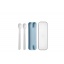 Mepal Set Babylepel Mio 2 stuks Light Blue