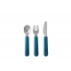 Mepal Kinderbestekset Mio 3 delig - Deep Blue