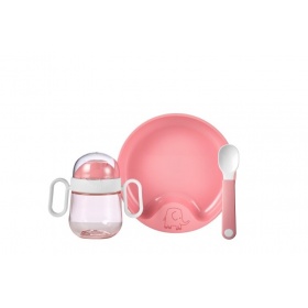 Vergroot Mepal Set Babyservies Mio 3 Delig Deep Pink Mepal Set Babyservies Mio 3 Delig Deep Pink