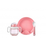 Mepal Set Babyservies Mio 3 Delig Deep Pink