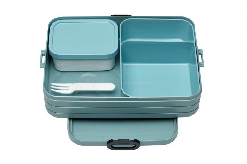 Nat het laatste oogopslag Mepal Bento Lunchbox Take A Break Nordic Green