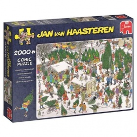 Jumbo Puzzel Jan Van Haasteren Kerstbomenmarkt (2000)