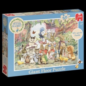 Vergroot Jumbo Peter Rabbit Classic Grote Vloerpuzzel (50 stukjes) Jumbo Peter Rabbit Classic Grote Vloerpuzzel (50 stukjes)