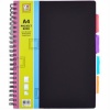 Bekijken Projectboek A4 Zwart 23-Rings 4 Tabs 200 Vel