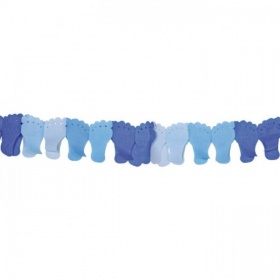 Vergroot Folat Papierslinger blauwe voetjes Folat Papierslinger blauwe voetjes