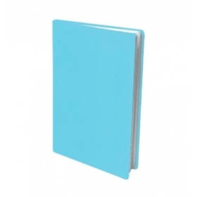 Vergroot Dresz Rekbare Boekenkaft A4 Pastel Blauw Dresz Rekbare Boekenkaft A4 Pastel Blauw