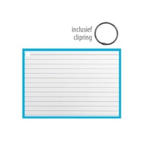 Vergroot Flashcards 14.8x10.5cm Blauw Flashcards 14.8x10.5cm Blauw