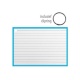 Flashcards 14.8x10.5cm Blauw