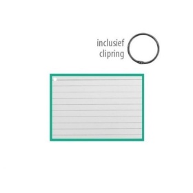 Vergroot Flashcards 10.5x7.5cm Groen Flashcards 10.5x7.5cm Groen