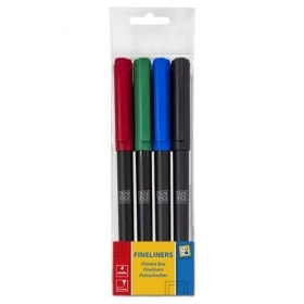 Soho Fineliners 0.4mm 4 stuks