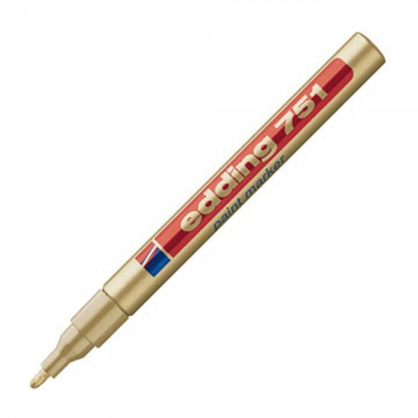 Edding 751 Goud 1-2mm