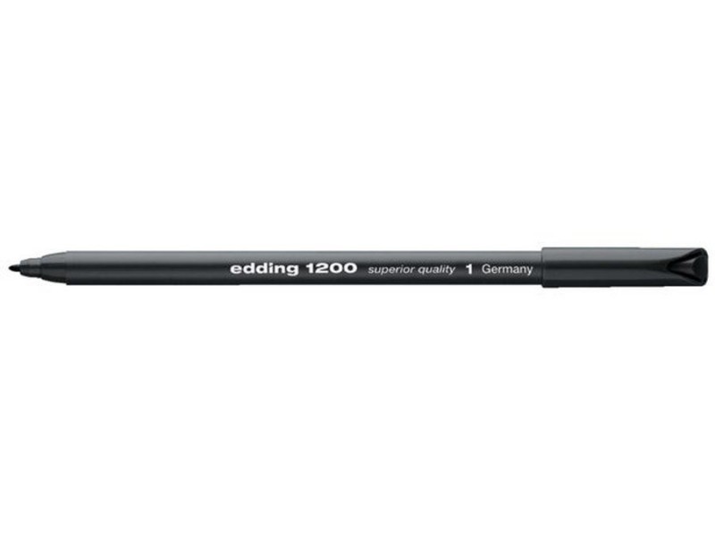 Edding 1200 Zwart 0.5-1mm
