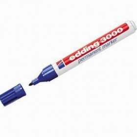 Vergroot Edding 3000 Blauw 1.5-3 Mm Edding 3000 Blauw 1.5-3 Mm