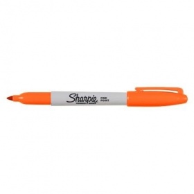 Vergroot Sharpie Oranje Permanent Marker Fine Point Sharpie Oranje Permanent Marker Fine Point