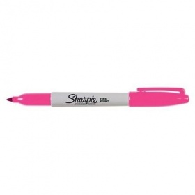 Vergroot Sharpie Roze Permanent Marker Fine Point Sharpie Roze Permanent Marker Fine Point