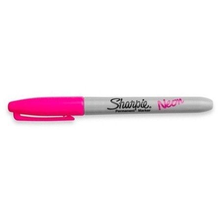 Sharpie Neonroze Permanent Marker Fine Point
