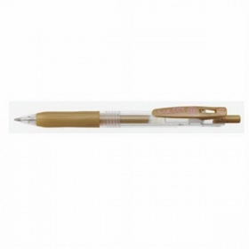 Vergroot Gelroller Zebra Sarasa Clip Goud Gelroller Zebra Sarasa Clip Goud