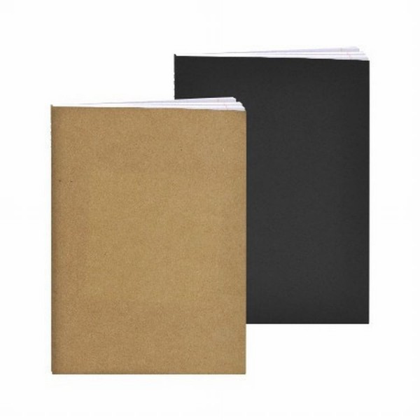 Schrift A5 Dummy Harde Kaft Kraft Bruin/Zwart