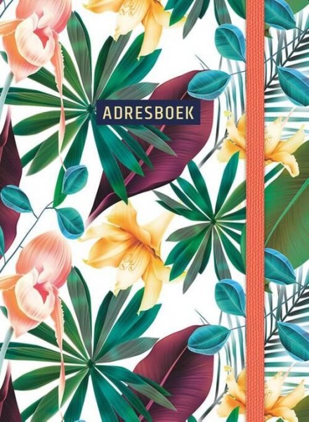 Adresboek (klein) Tropical