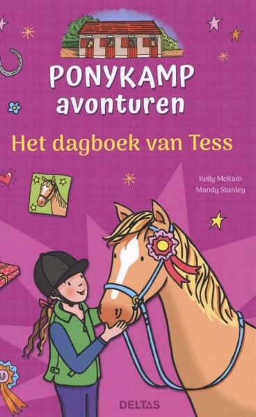 Boek Het Dagboek van Tess - Ponykamp Avonturen Boek Het Dagboek van Tess - Ponykamp Avonturen
