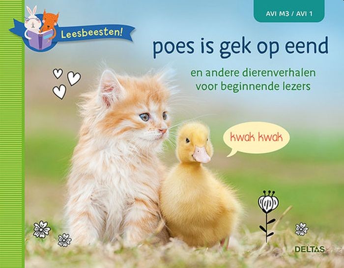 Leesbeesten! Poes is gek op eend. Hardcover