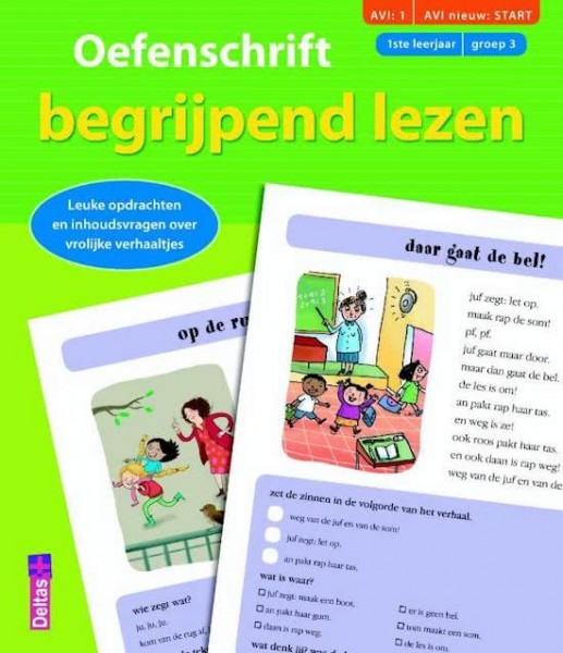Oefenschrift Begrijpend Lezen Eerste Leerjaar (Groep 3) Start