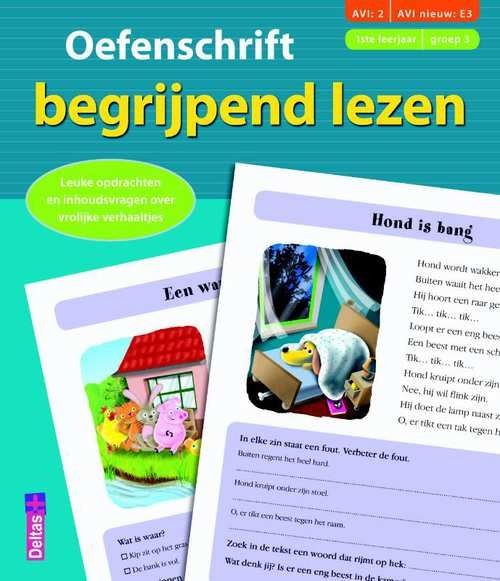 Oefenschrift Begrijpend Lezen 1e Leerjaar (Groep 3) E3