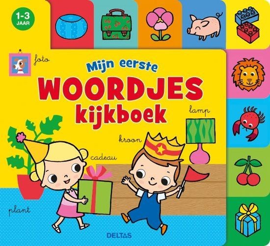 Deltas Boek Mijn Eerste Woordjes Kijkboek 1 3 Jaar deltas kopen in de aanbieding Deltas Boek Mijn Eerste Woordjes Kijkboek 1 3 Jaar deltas kopen in de aanbieding