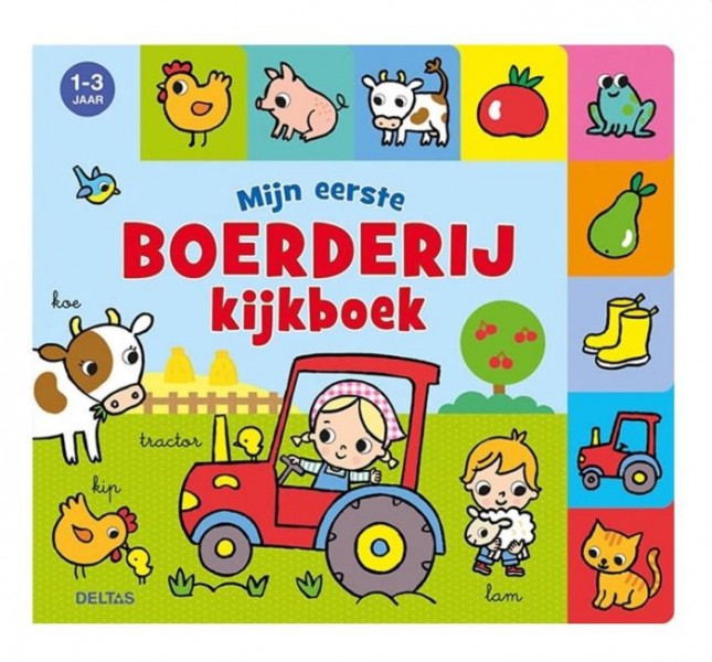 Mijn Eerste Boerderij Kijkboek (1-3 jaar)