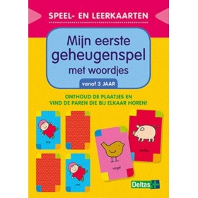 Vergroot Speel- En Leerkaarten Mijn Eerste Geheugenspel Met Woordjes (3 jaar) Speel- En Leerkaarten Mijn Eerste Geheugenspel Met Woordjes (3 jaar)