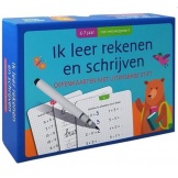 Ik Leer Rekenen En Schrijven Oefenkaarten Uitwisbare Stift (6-7 jaar)