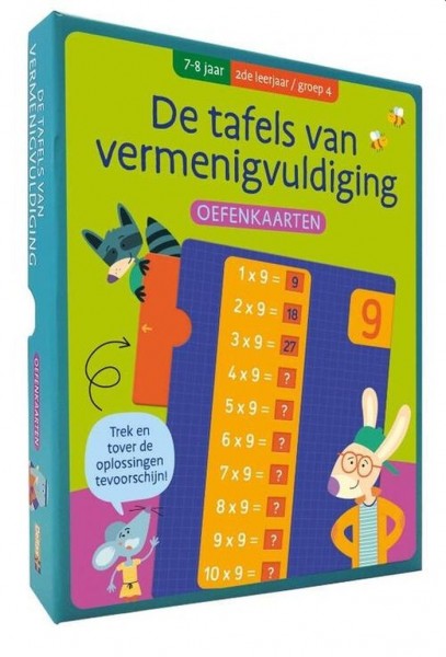 De Tafels Van Vermenigvuldiging Oefenkaarten
