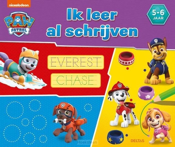 Paw Patrol Ik Leer Al Schrijven (5-6 jaar)