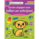 Oefenboek Stickers Eerste Stappen Naar Tellen En Schrijven (3-4 jaar)