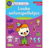 Oefenboek Met Stickers Leuke Oefenspelletjes (4-5 jaar)