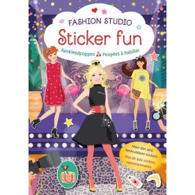 Vergroot Fashion Studio Sticker Fun Aankleedpoppen Fashion Studio Sticker Fun Aankleedpoppen