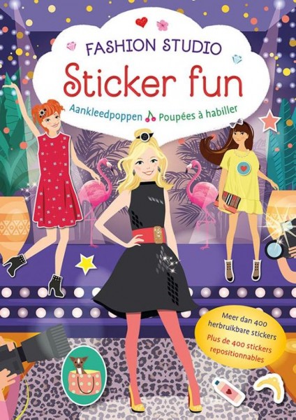 Fashion Studio Sticker Fun Aankleedpoppen