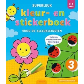 Superleuk Kleur En Stickerboek Voor De Allerkleinsten
