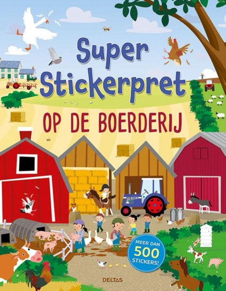 Super Stickerpret Op De Boerderij