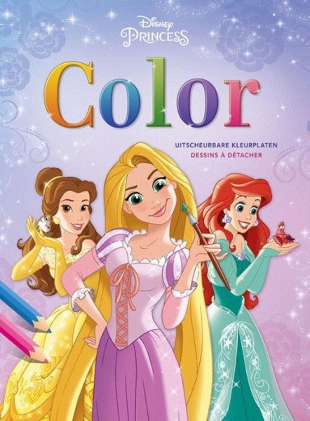 Disney Color Princess (uitscheurbare kleurplaten)