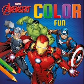 Vergroot Marvel Avengers Color Fun Marvel Avengers Color Fun