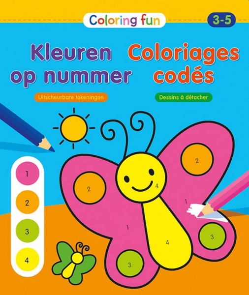 Coloring Fun Kleuren Op Nummer (3-5 jaar)