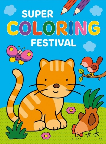 Super Coloring Festival Kleurboek