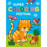 Super Coloring Festival Kleurboek