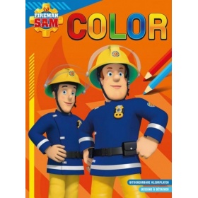 Vergroot Brandweerman Sam Color Kleurblok Brandweerman Sam Color Kleurblok