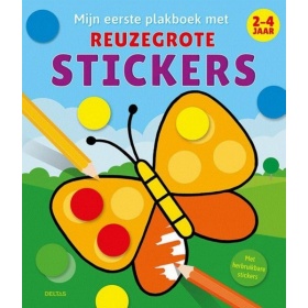 Mijn Eerste Plakboek Met Reuzegrote Stickers (2-4 Jaar)